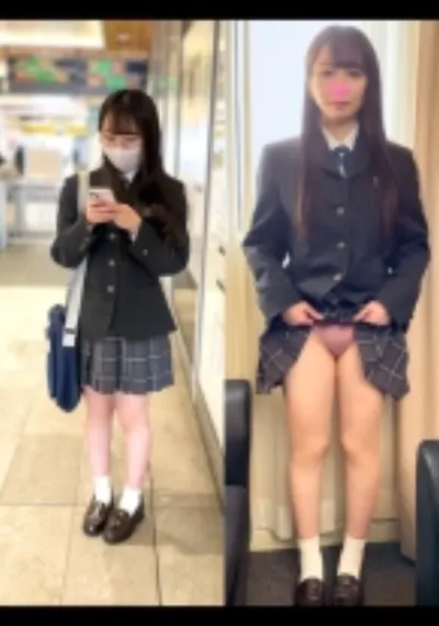 11時間着用【個人撮影】美術部③_美大志望のピンクぱんつちゃんとのハメ撮り映像流出_桃尻美小女に連続中出し