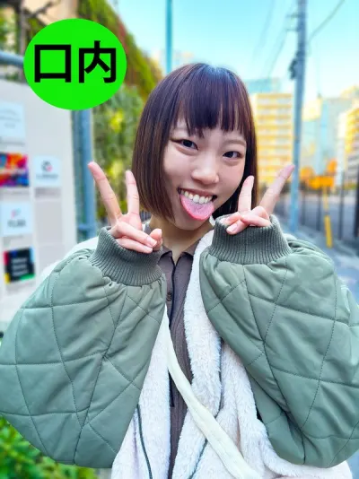 街角で声をかけて口内観察させてもらう オーガニックスーパー勤務 はつみちゃん
